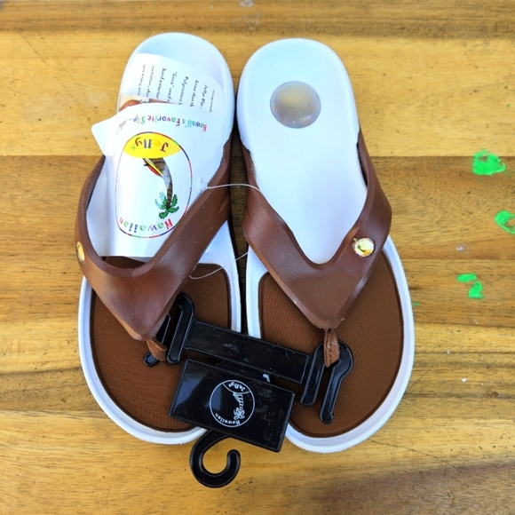 Hawaiian Jellys Ultra Comfort Coconut Fruit Unisex Flip Flop Sandal Wome… - Picture 6 of 16